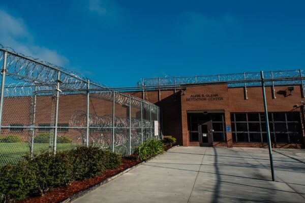 Outside of Alvin S. Glenn Detention Center