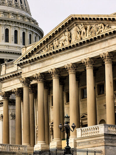 Capitol with the Senate wing