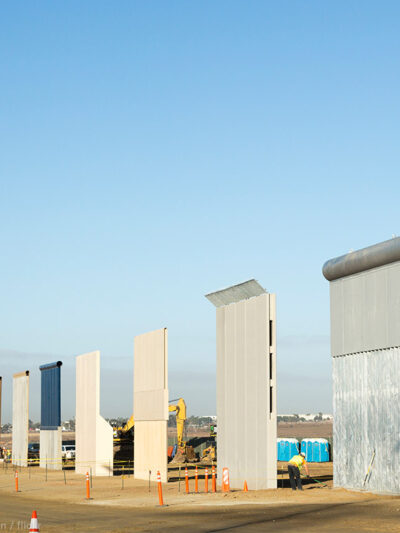 Border wall prototypes