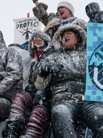 Water Protectors at Standing Rock