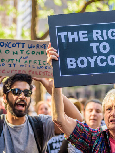 Boycott Israel Protest