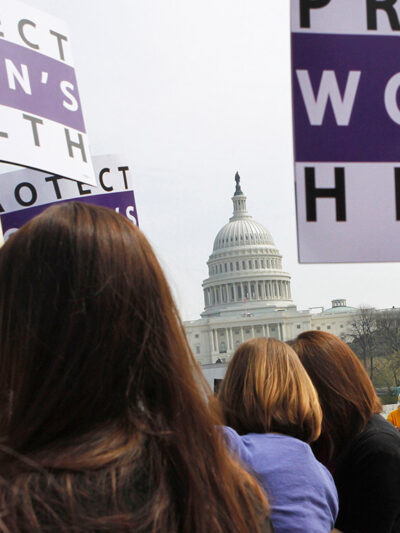 Protect Women's Health Demonstration at Capitol