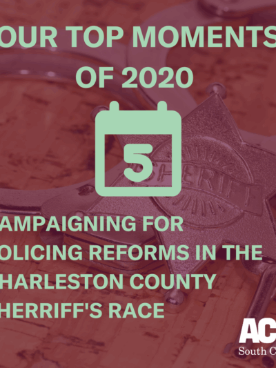Campaigning for Policing Reforms in the Charleston County Sheriff’s Race