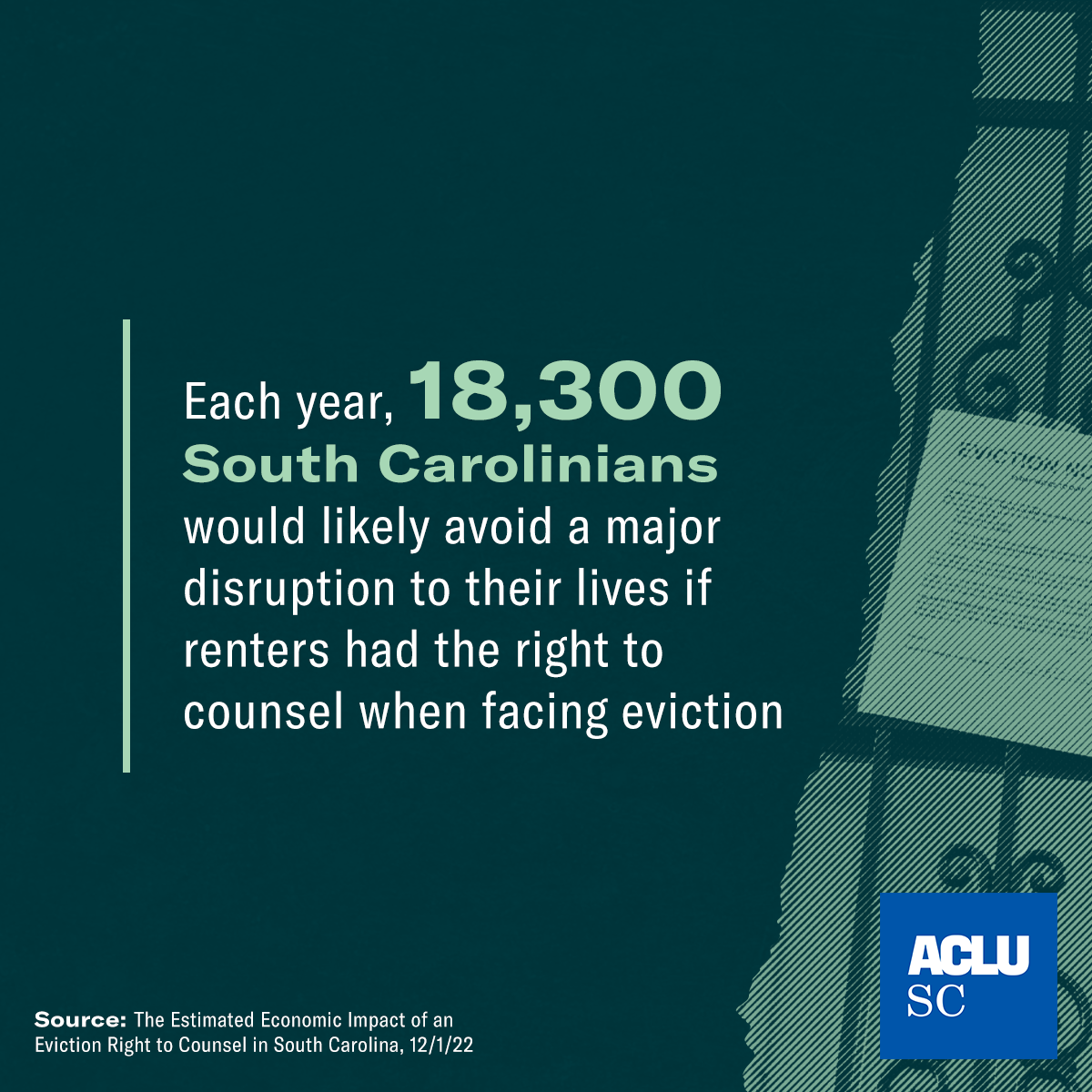 18,300 could avoid major disruptions to their lives