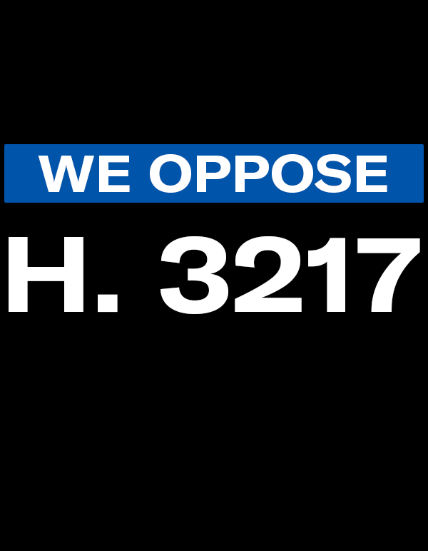 We Oppose H. 3217