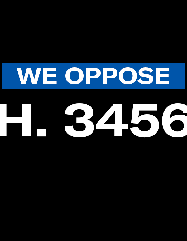 We Oppose H. 3456