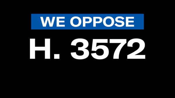 We Oppose H. 3572