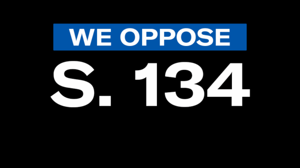 We Oppose S. 134