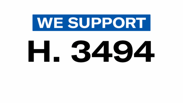We Support H. 3494