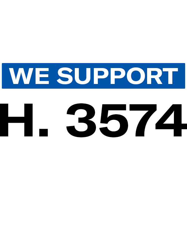 We Support H. 3574