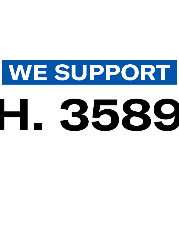 We Support H. 3589