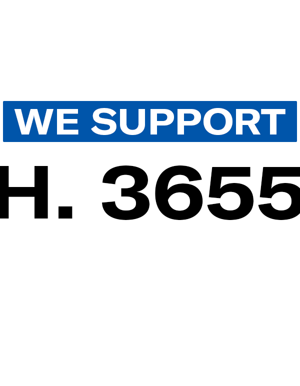 We Support H. 3655