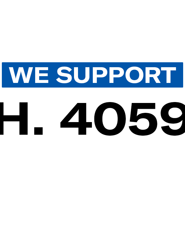 We Support H. 4059