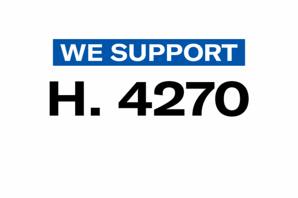 "We support H. 4270"