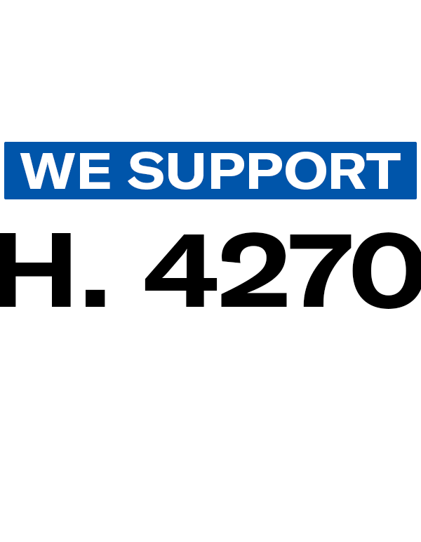 "We support H. 4270"