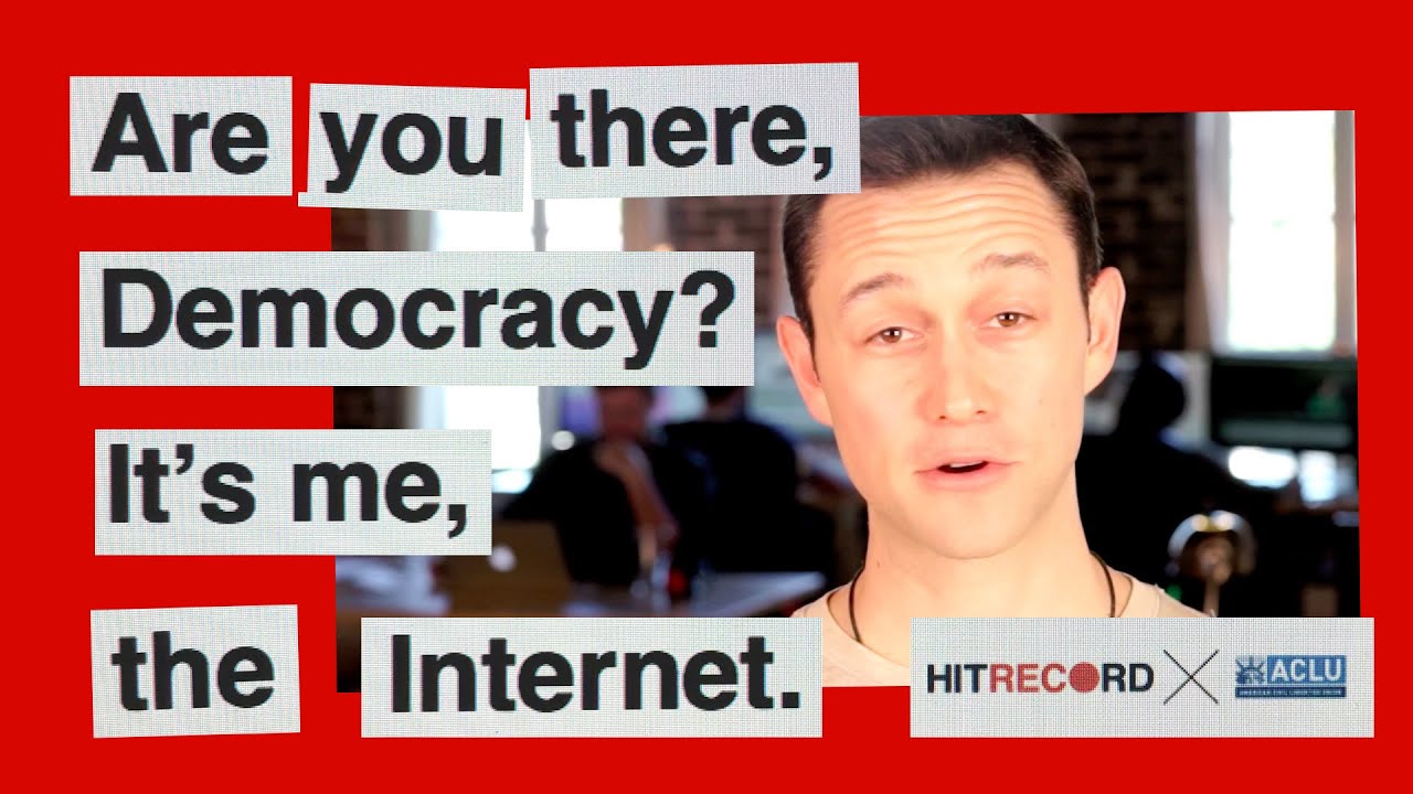 Are you there, Democracy? It’s me, the Internet. (HITRECORD x ACLU)