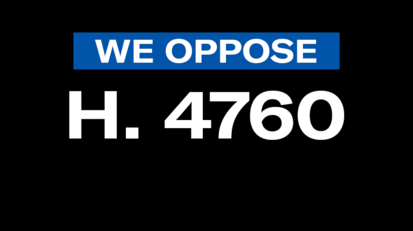 We oppose H. 4760