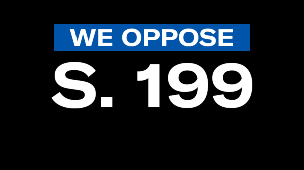 We oppose S. 199