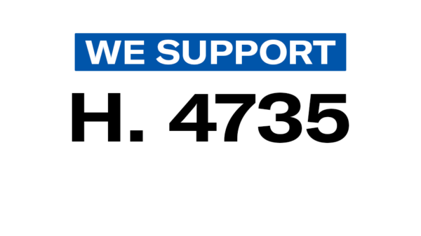 We support H. 4735