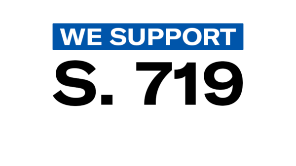 We support S. 719