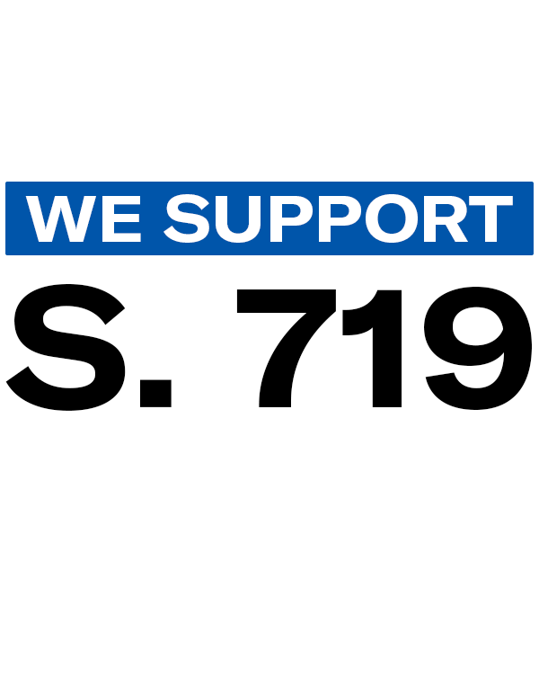 We support S. 719