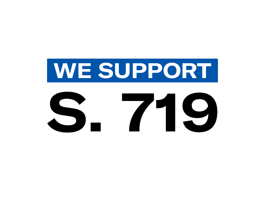 We support S. 719