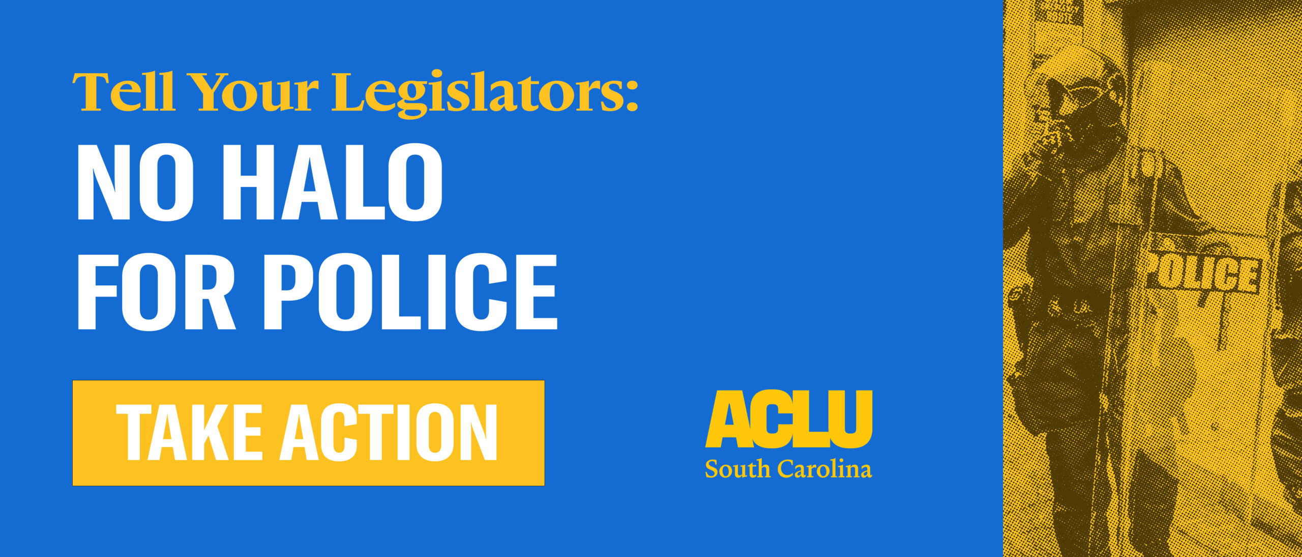 Tell your legislators: No HALO for Police