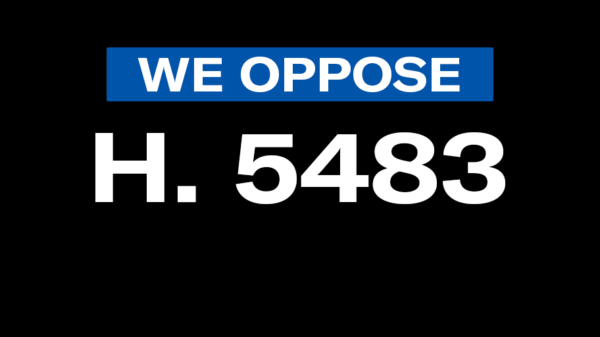 We oppose H. 5483