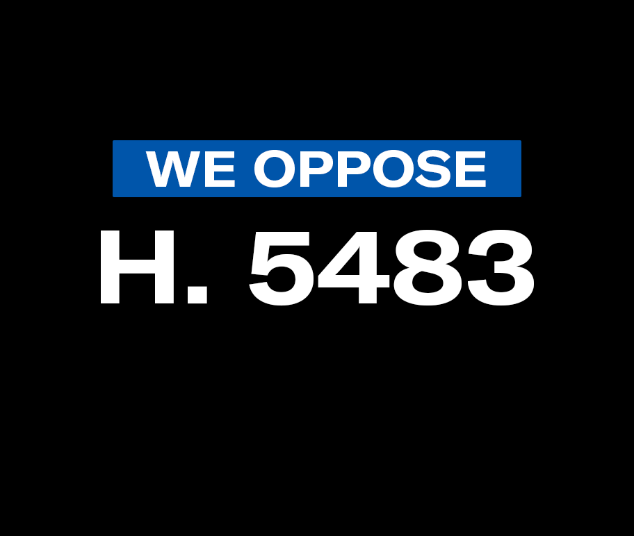 We oppose H. 5483