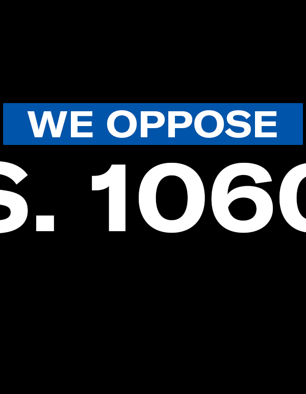 "We oppose s. 1060"