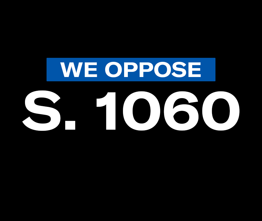 "We oppose s. 1060"