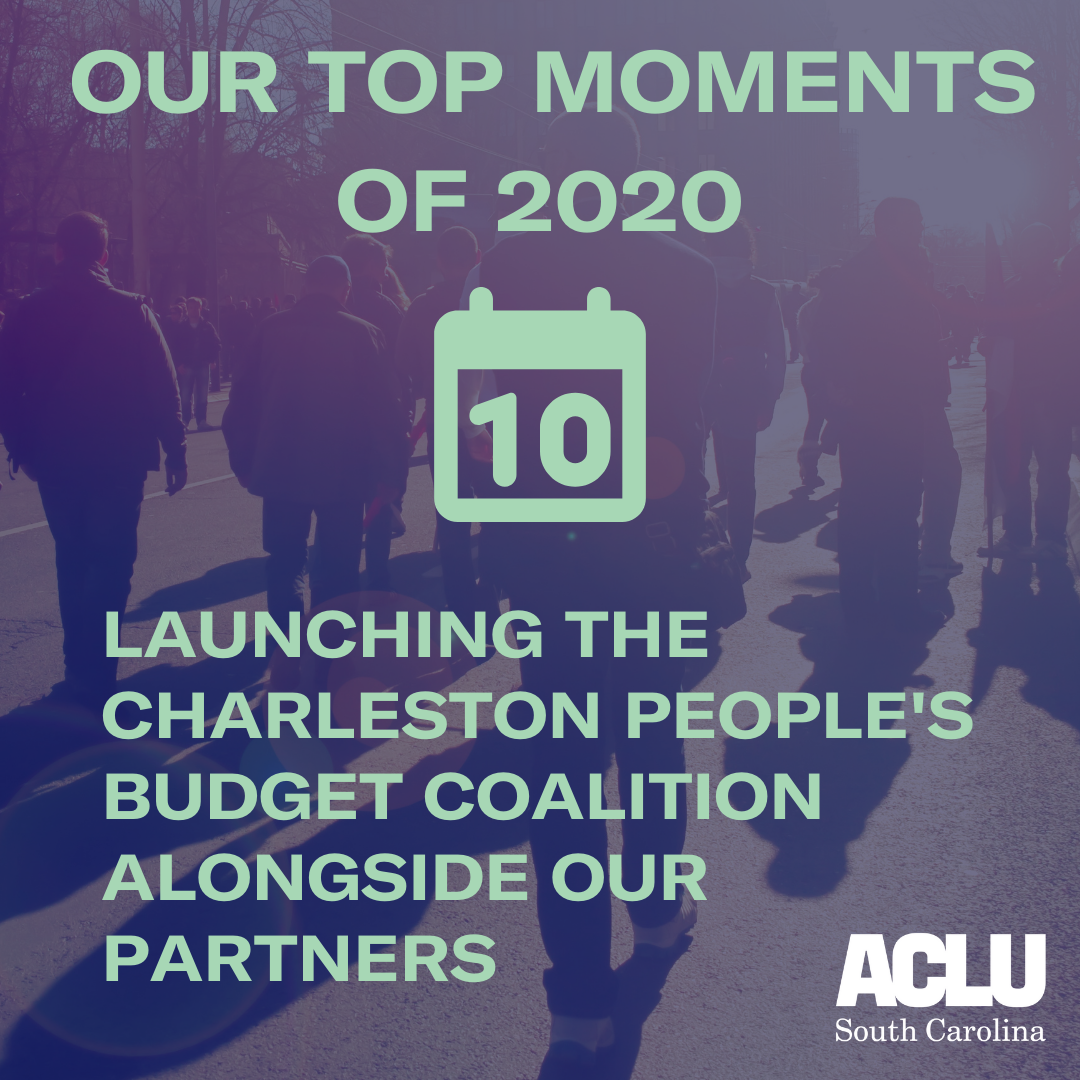 Co-Launching the Charleston People's Budget Coalition