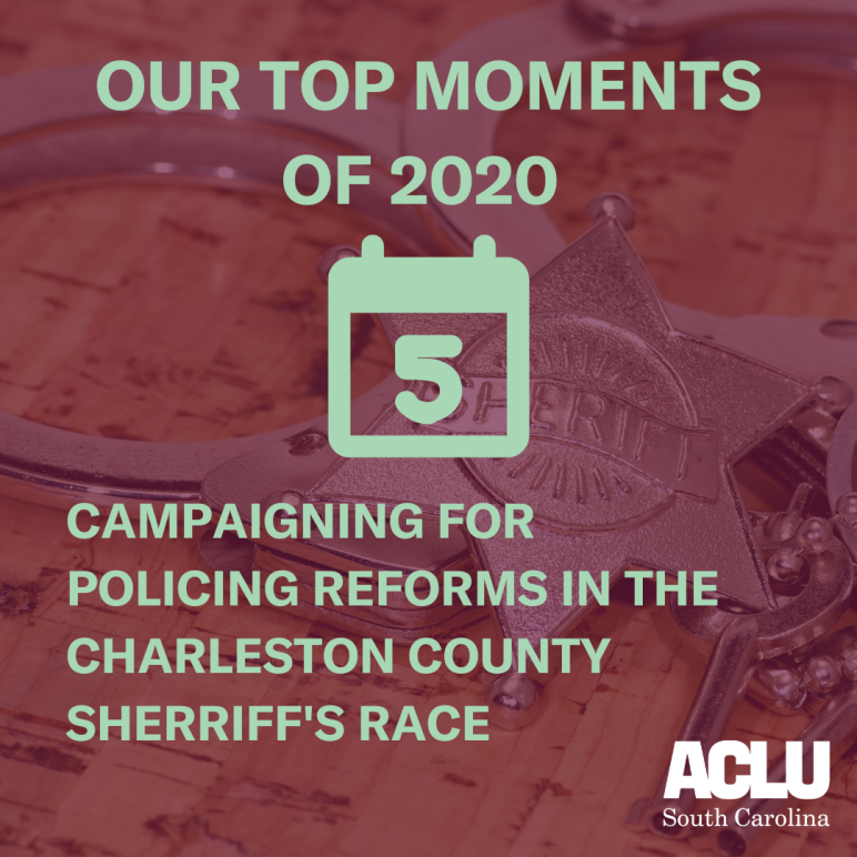 Campaigning for Policing Reforms in the Charleston County Sheriff’s Race