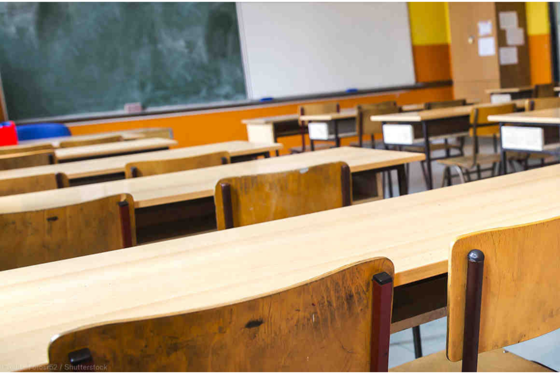 empty classroom