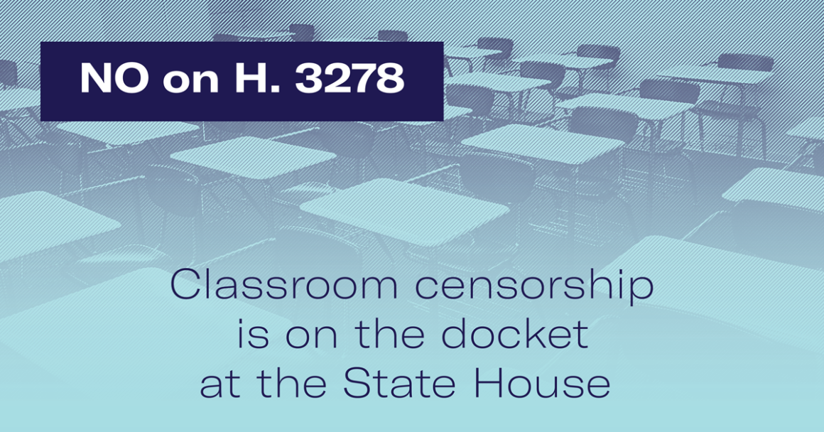 bill h 3278 classroom censorship at the State House