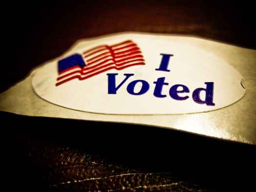 I Voted Sticker