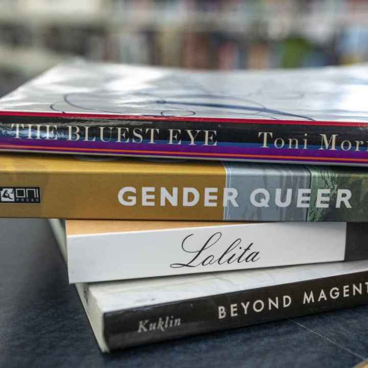 stack of books