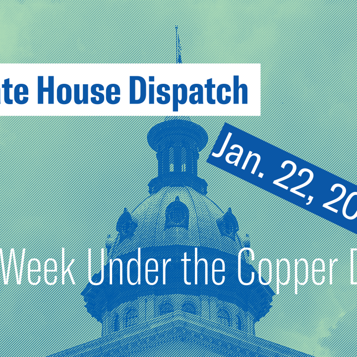 "State House Dispatch: Jan. 22, 2024. This week under the copper dome"